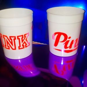 Pink cups